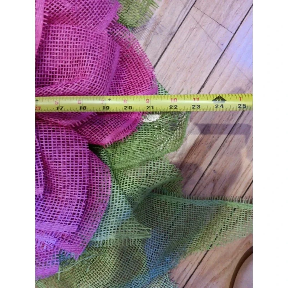 2 DIY Handmade Mesh Wreaths For Door Deco Mesh All‎ Seasons You Finish
